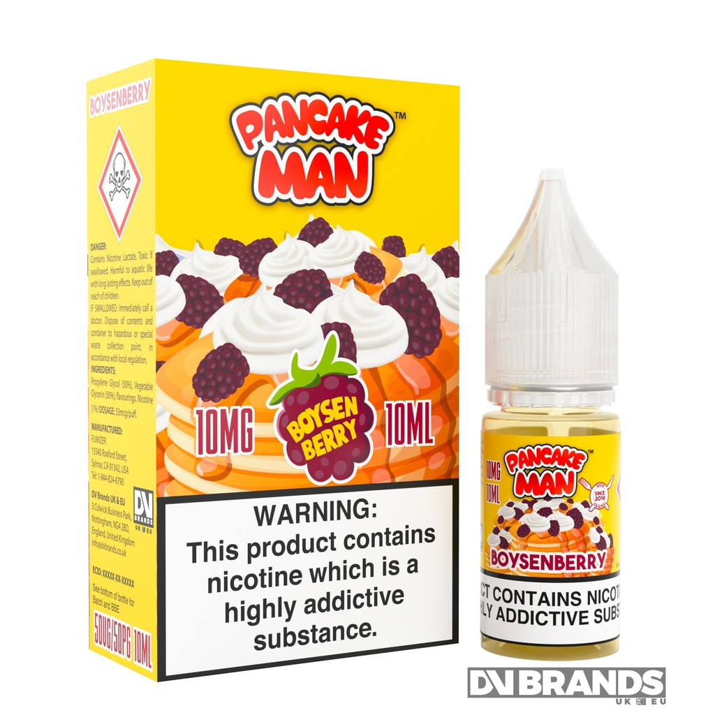 Pancake Man Salt 10mL UK