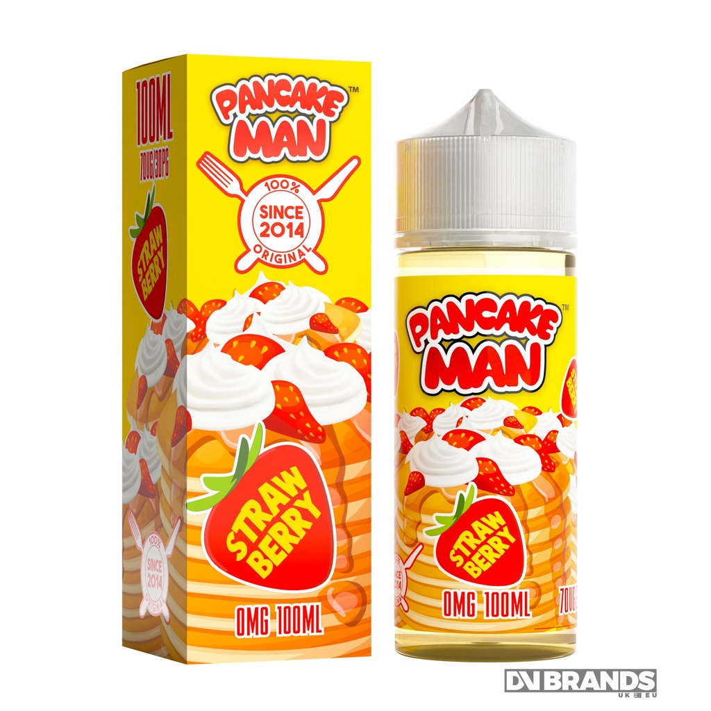 Pancake Man Shortfill 100mL UK
